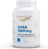 Vitaworld GABA 1000mg 120 tabletten