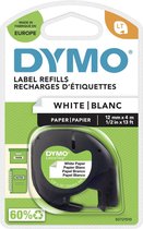 DYMO S0721510 ruban d'étiquette Noir sur blanc