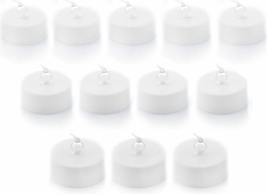 Set de bougies chauffe-plat LED Romandle InnovaGoods 12 pièces