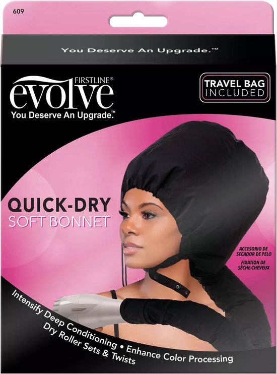 Evolve Quick Dry Soft Haarstomer Haardroogkap voor Thuis