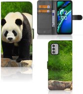 Telefoontas Geschikt voor Nokia G42 Hoesje Panda