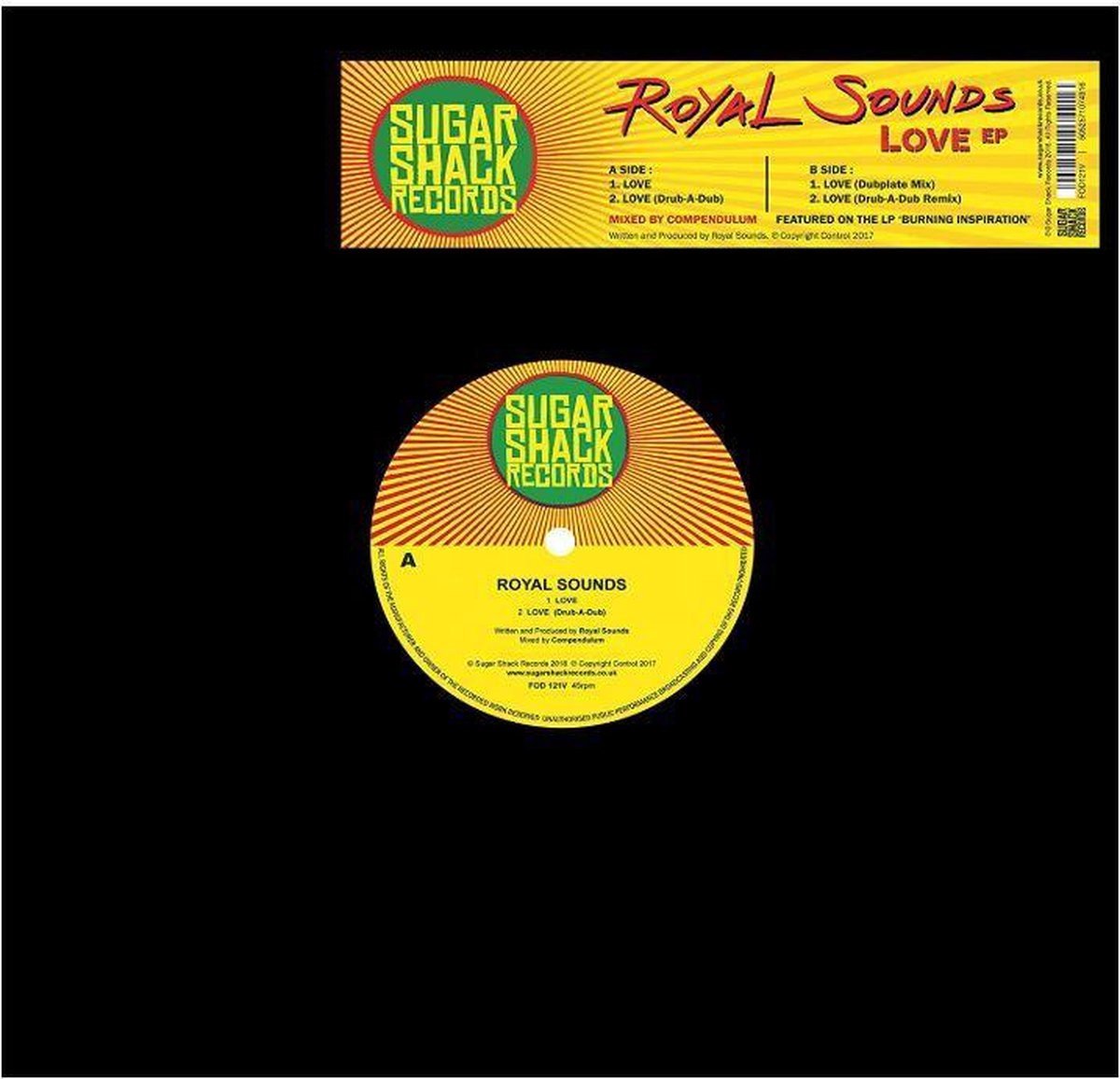 Royal Sounds - Royal Sounds Love EP (12" Single) (Special Edition) (Coloured Vinyl)