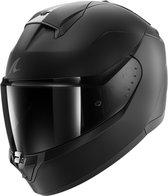 Shark - RIDILL 2 BLANK Mat Black Mat - ECE goedkeuring - Maat L - Integraal helm - Scooter helm - Motorhelm - Zwart - ECE 22.06 goedgekeurd