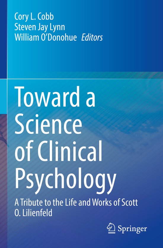 Toward a Science of Clinical Psychology - cover