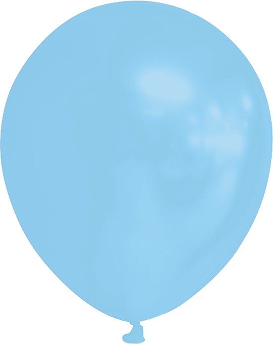 Foto: Ballonnen klein baby blauw 100 stuks 5 inch