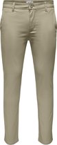 Pantalon pour homme Only & Sons ONSMARK PETE LIFE SLM CHIN 0013 PNT NOOS - Taille W30