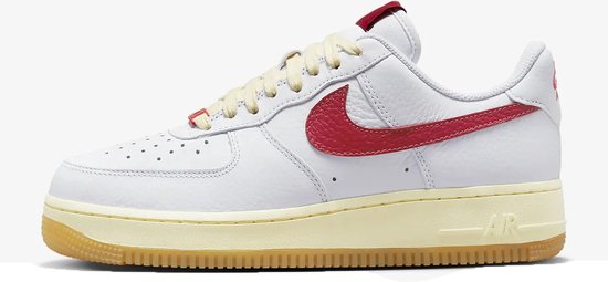 Nike Air Force 1'07 - Kinder Sneakers - Wit/Rood/Lichtgeel