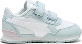 PUMA ST Runner v3 NL V Inf Baskets pour femmes unisexes - Dewdrop- PUMA White-Turquoise Surf-Grape Mist - Taille 21