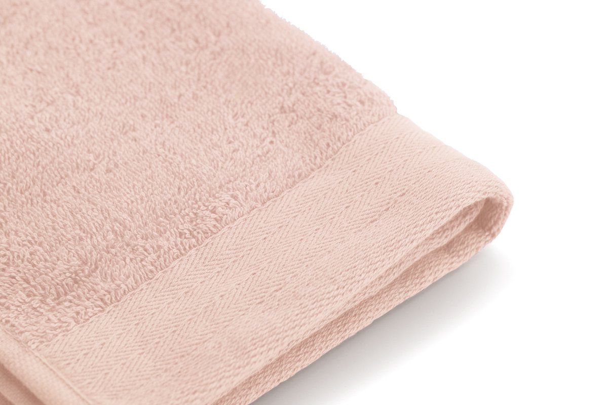 Soft Cotton gastendoek 30x50cm roze (2 stuks)