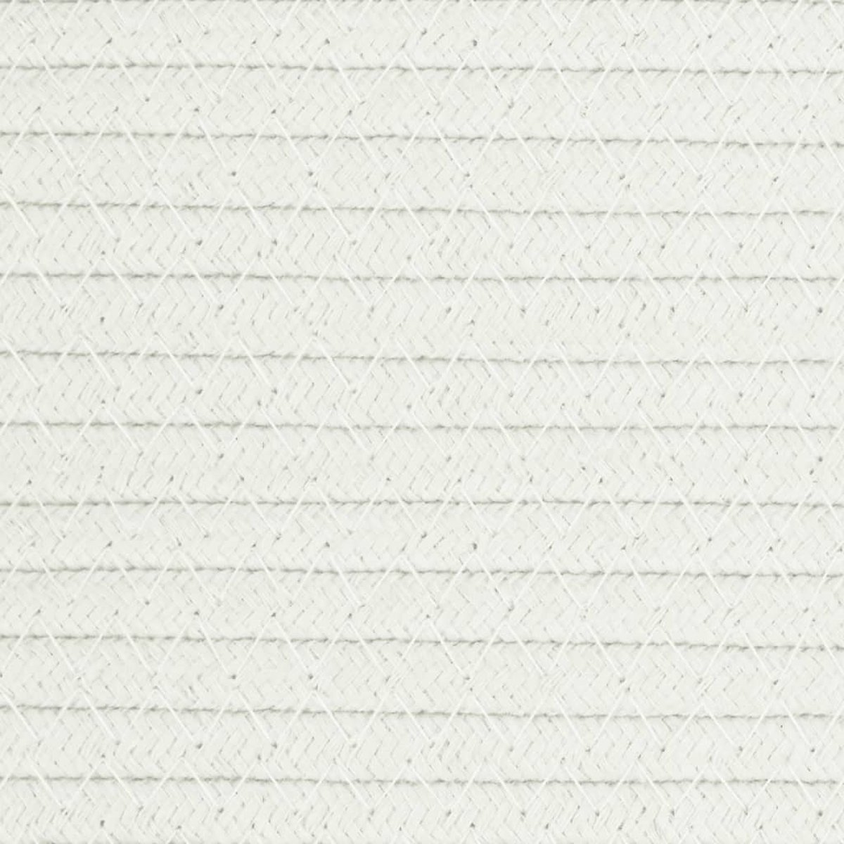 vidaXL Opbergmand 38x46 cm katoen beige en wit