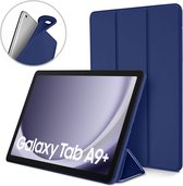 Tablet Hoes geschikt voor Samsung Galaxy Tab A9 Plus – Extreme Shock Cover - Blauw