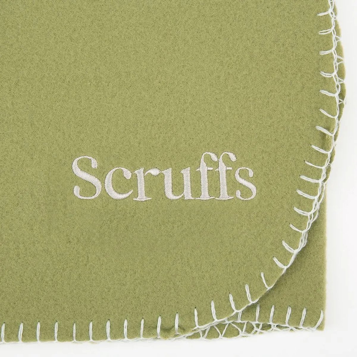 Scruffs Expedition Fleece Pet Blanket – Zachte hondendeken voor in huis of onderweg - Kleur: Groen, Maat: Large