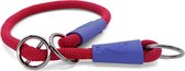Morso - Half Slip Halsband Hond Regular Rope Gerecycled Red Velvet Rood