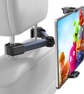 Tablethouder auto, tablethouders auto - 2023 auto-hoofdsteunhouder, universele autohouder voor iPad, Sumsung Tab, Switch, smartphone alle 4,7-12,9 inch apparaten