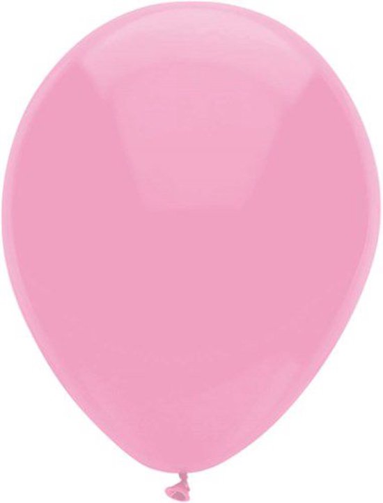 Foto: Ballonnen klein roze 100 stuks 5 inch