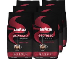 Lavazza Aromatico koffiebonen 1kg x6