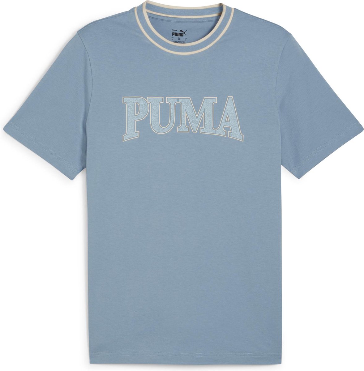PUMA PUMA SQUAD Big Graphic Tee Heren T-shirt Zen Blauw