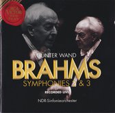 Brahms: Symphonies nos 2 & 3 / Gunter Wand, NDR-Sinfonieorchester