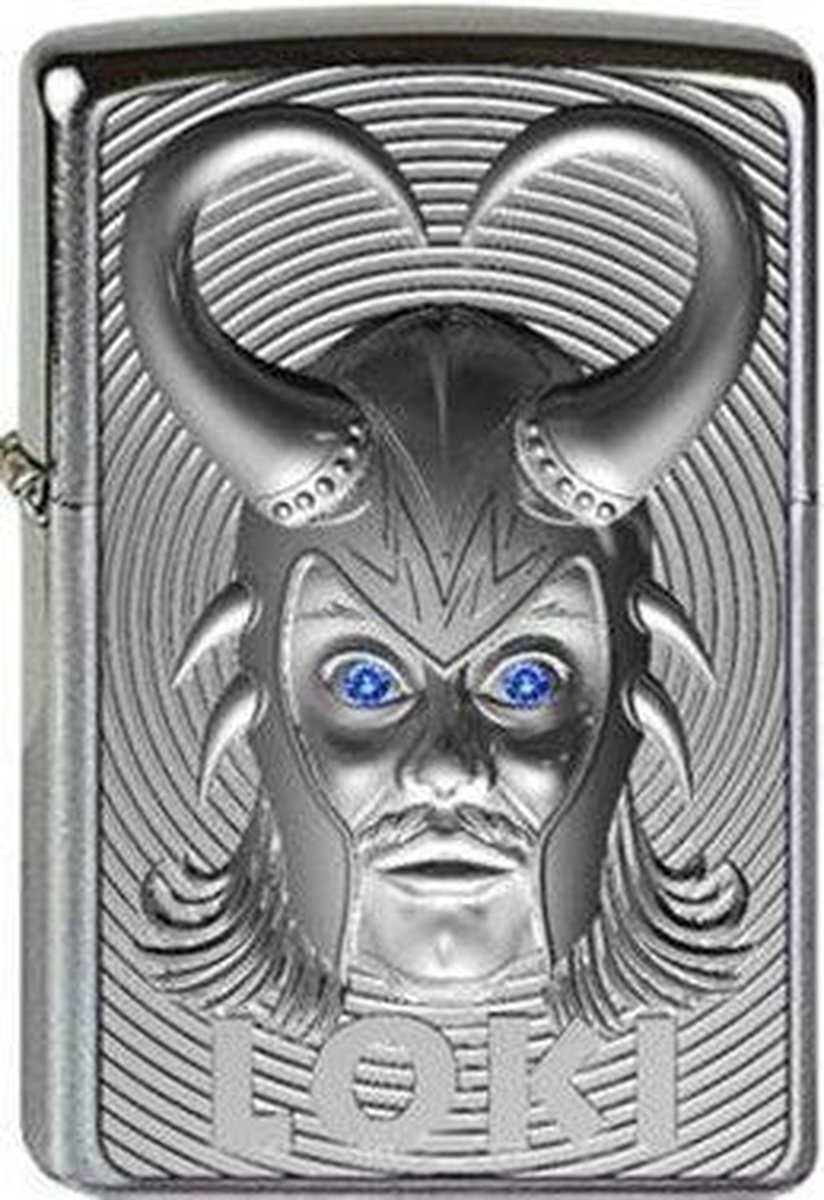 Aansteker Zippo Viking Blue Eyed Loki