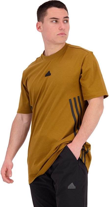 Adidas Fi 3s T-shirt Met Korte Mouwen Bruin / Regular Man