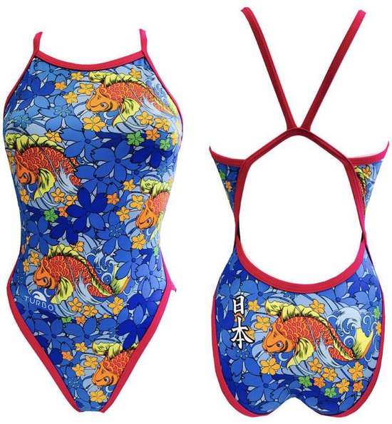 Turbo Japan Vibes Maillot de bain Multicolore 5XL Femme