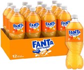 Fanta Orange zéro sucre 12 bouteilles x 0 litres