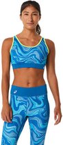 Asics Graphic Sport Top Blauw M Vrouw