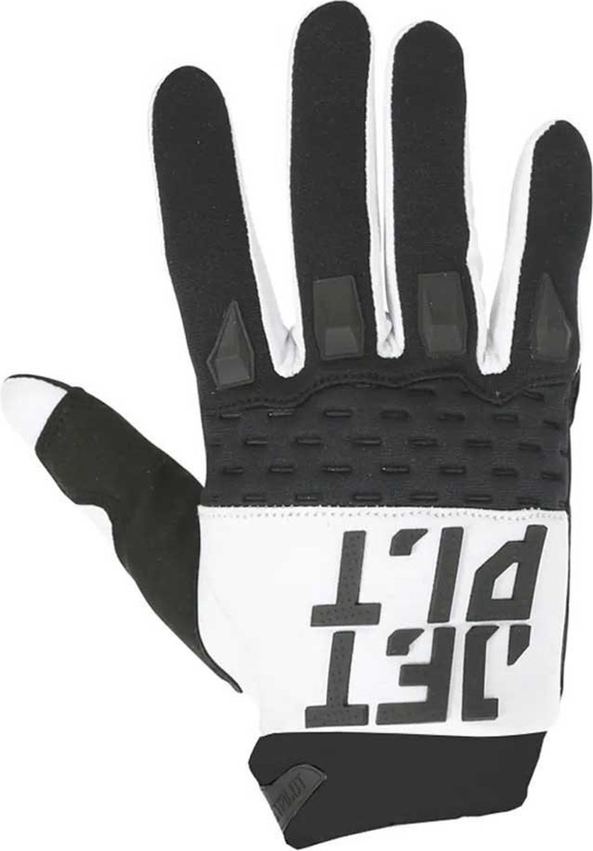 Jetpilot Matrix Race Glove Full Finger -S White Black
