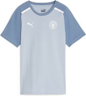 Puma Mcfc Casuals T-shirt Met Korte Mouwen Blauw S Man