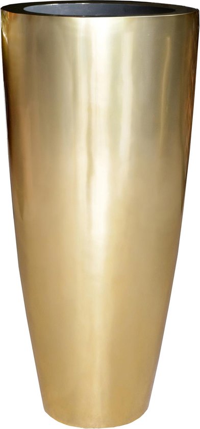 Vase The World - Vaas - Kentucky - Gold - 100x47cm