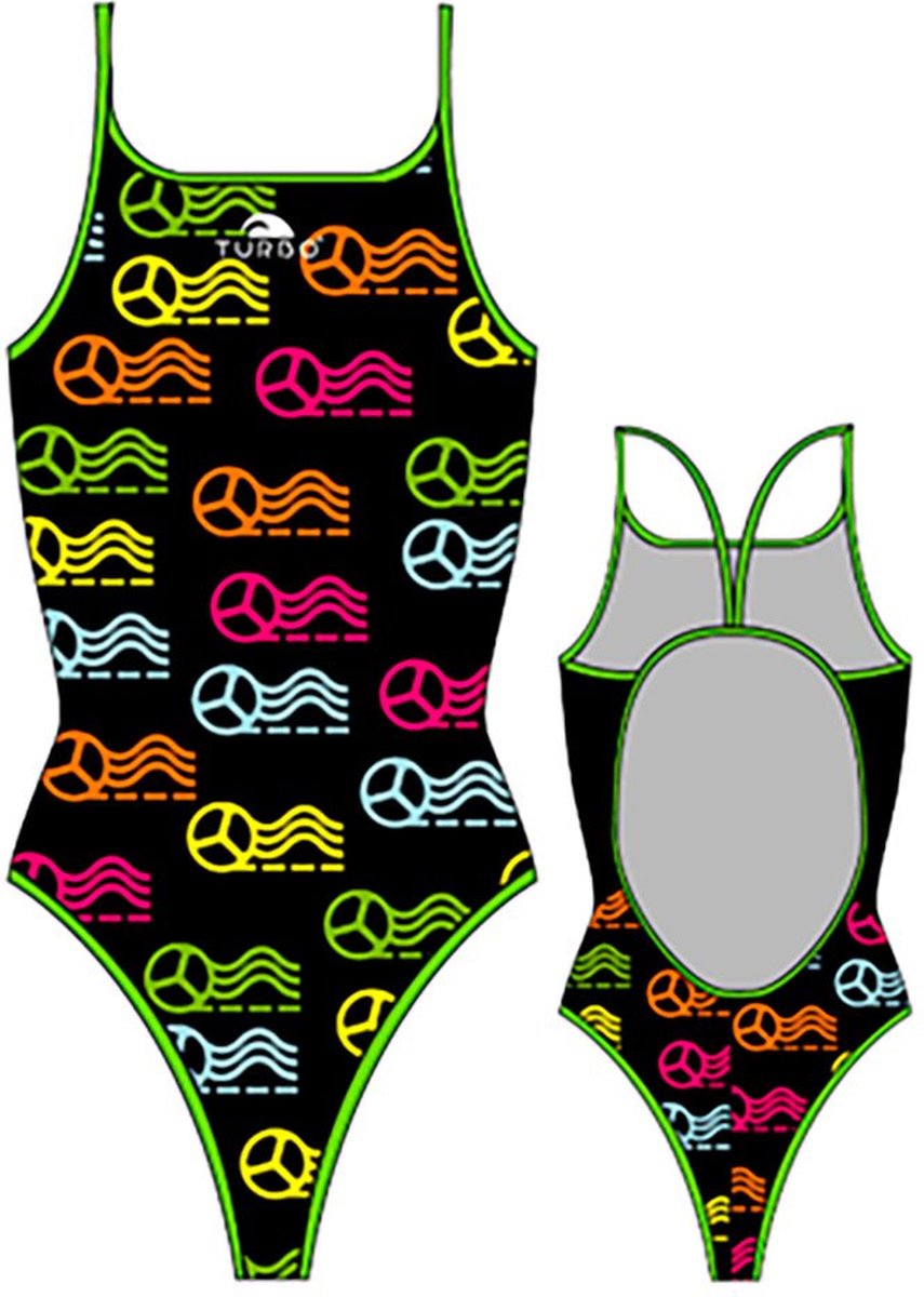 Turbo Triathlon 2011 Zwemkleding Zwart L Vrouw Black