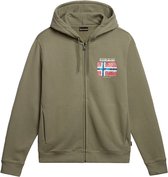 Napapijri B-guiro 1 Sweatshirt Met Volledige Rits Groen M Man