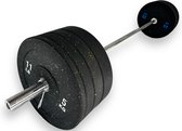 Padisport - Olympische Halterset - Halterset - 120 KG - Olympische Halterstang - Barbell Set - Barbell Met Gewichten - Halterstang Met Gewichten