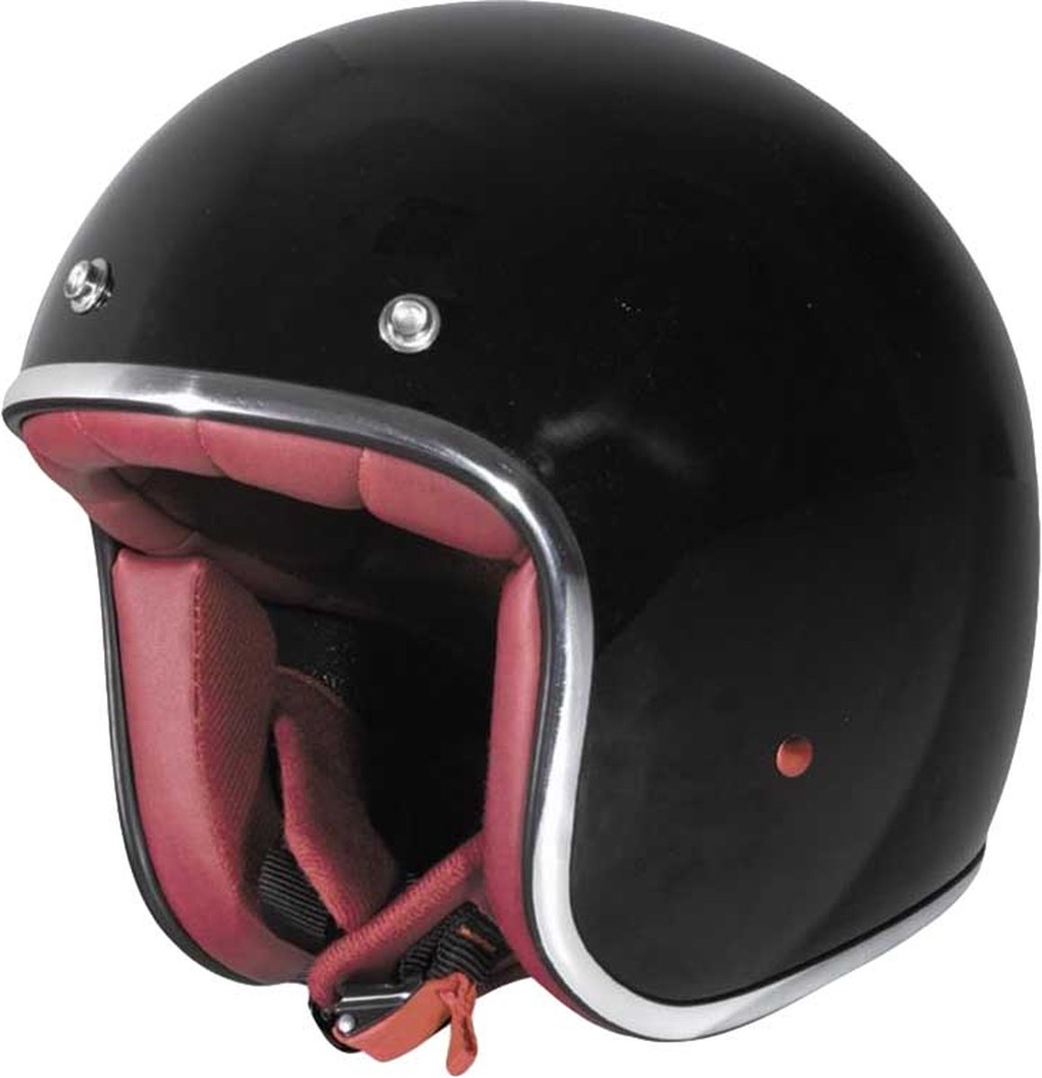 Casque jet STORMER pour homme femme Stormer taille XXS PEARL NOIR UNI Neuf