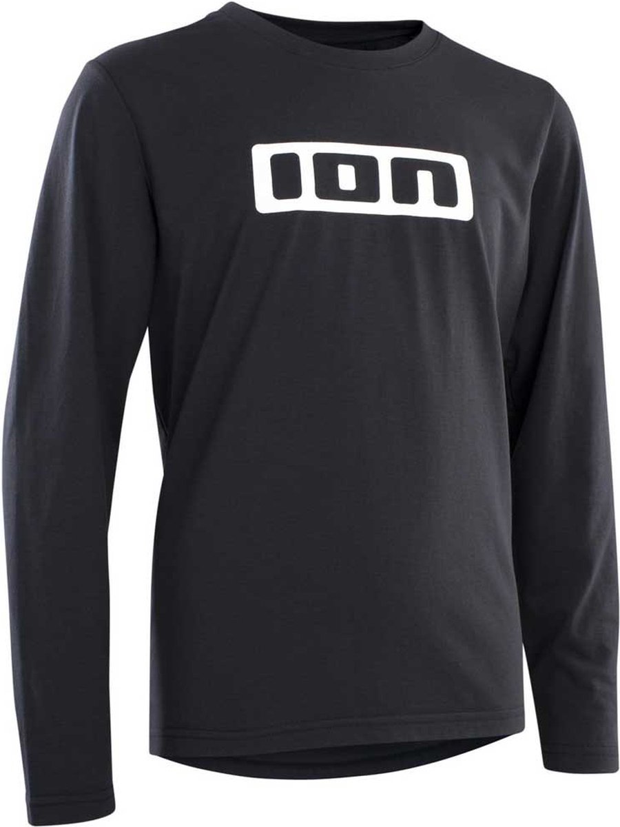 Ion Logo Dr Langarm Enduro Trui Zwart 12-14 Years Kinderen