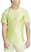 adidas Performance HIIT Workout 3-Stripes T-shirt - Heren - Groen- M