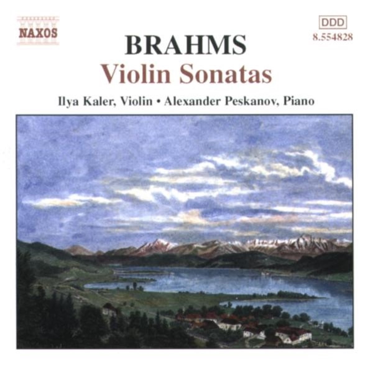 Ilya Kaler & Alexander Peskanov - Brahms: Sonatas For Violin & Piano (CD)