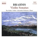 Brahms: Violin Sonatas / Ilya Kaler, Alexander Peskanov