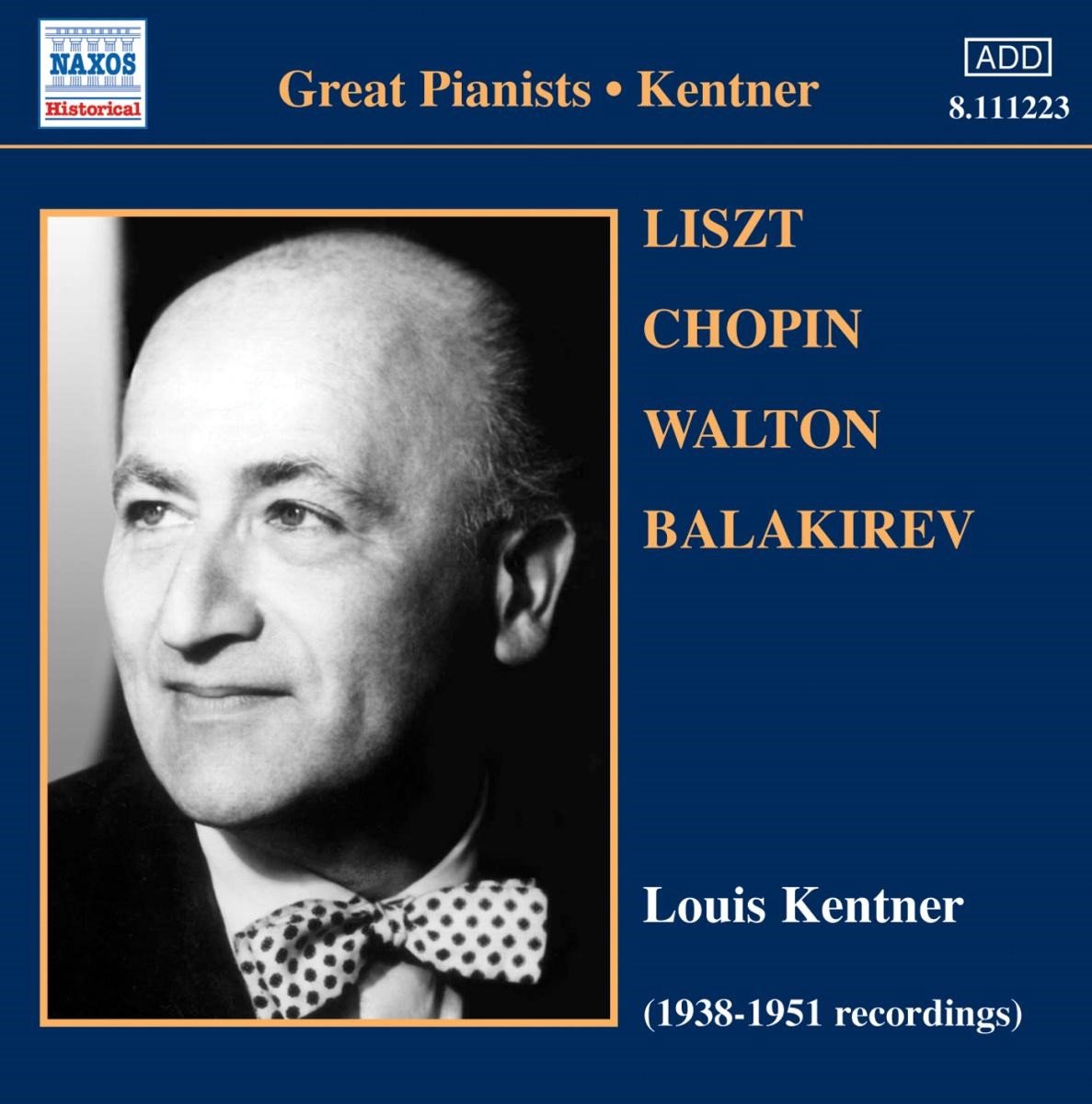 Louis Kentner - Piano Works (CD)