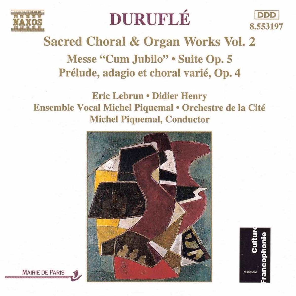 Ensemble Vocal Michel Piquemal - Duruflé: Sacred Choral & Organ Works 2 (CD)