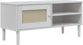 vidaXL-Tv-meubel-SENJA-106x40x49-cm-rattan-massief-grenenhout-wit