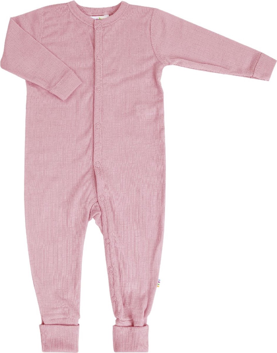 Joha Kinder-slaappakje met voeten, mit, kleur Old Rose