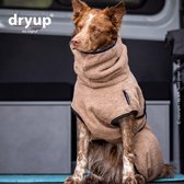 Dryup- Honden badjas-Hondenjas- Coffee- XL -ruglengte tot 70cm
