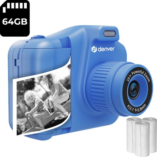 Acheter Blue Kids Camera with Printer ?