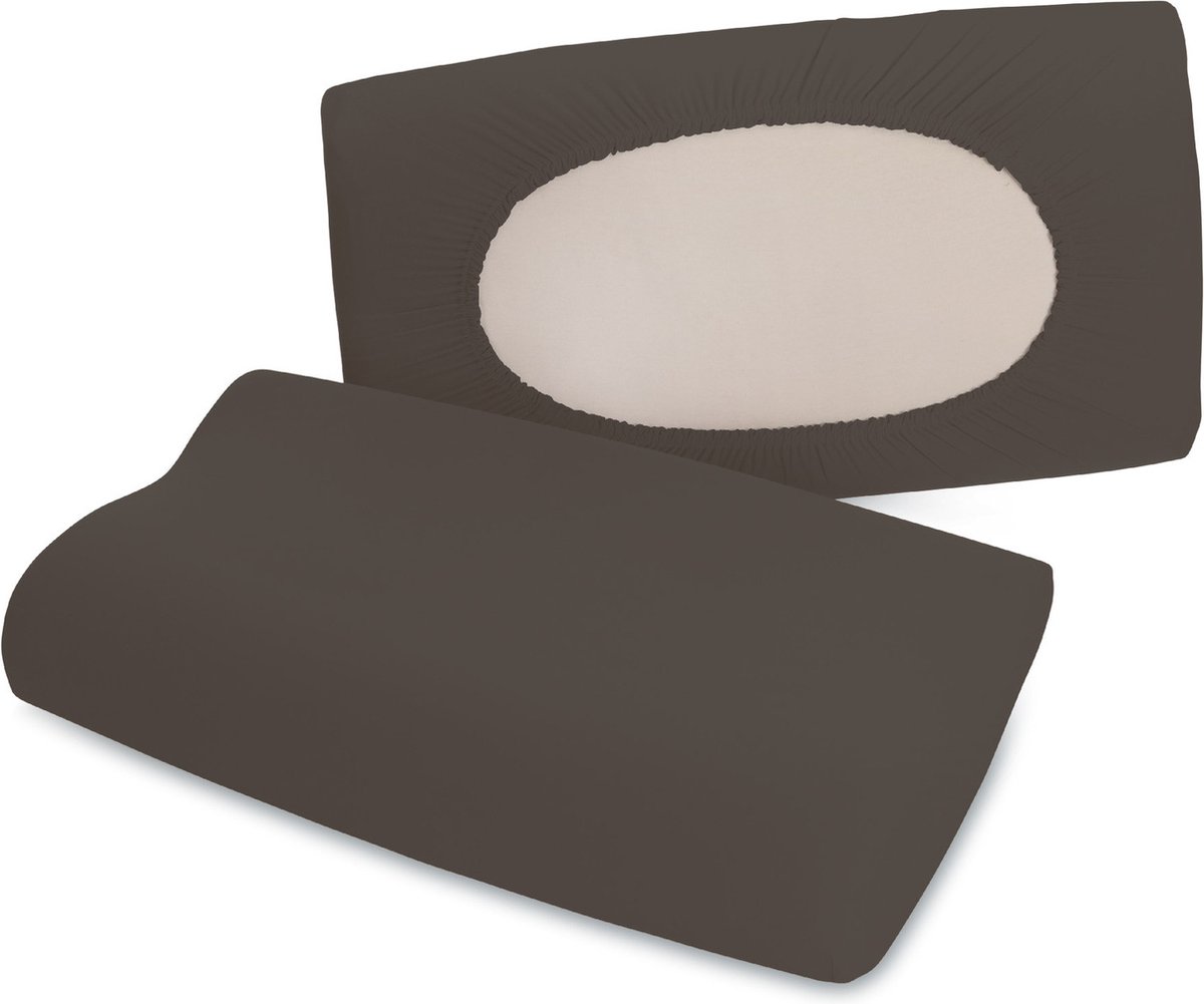 Schlafgut Pure flexible Kussensloop S-XL 790 Sand Deep