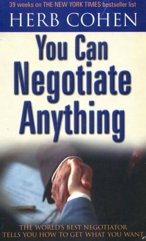 You Can Negotiate Anything - cover