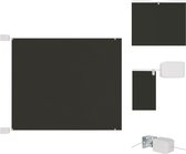 vidaXL Balkonscherm - Antraciet - 200 x 420 cm - Oxford stof - Waterbestendig - UV-bestendig - Parasol