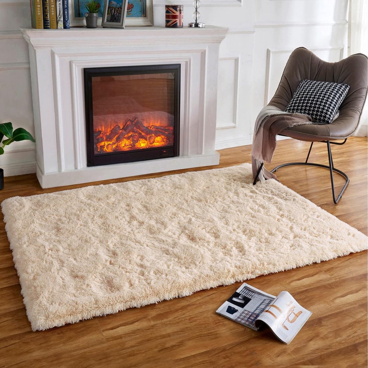 Tapis Salon Géométrique 140x200 Cm – Doux Et Antidérapant – Pour Canapé, Chambre, Enfants – Décoration Moderne – Facile à Nettoyer – Couleur Selon Modèle - 9