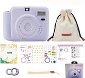 Appareil photo Polaroid Livano - Printer Polaroid - Appareil photo numérique - Appareil photo avec Printer - Rechargeable - Violet