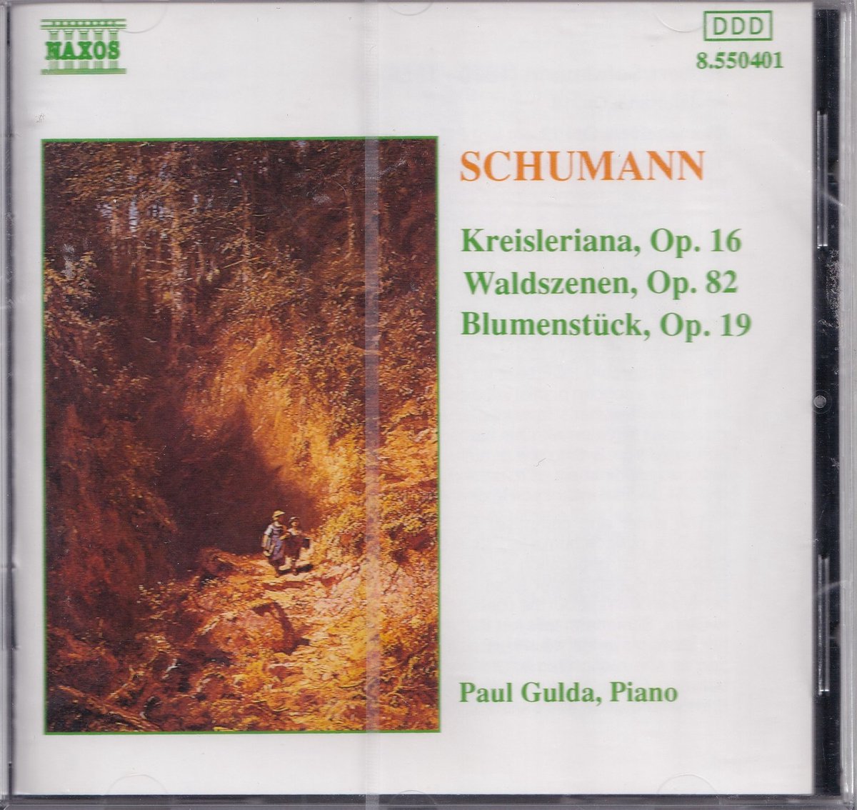 Kreisleriana, Waldszenen, Blumenstück - Robert Schumann - Paul Gulda (piano)